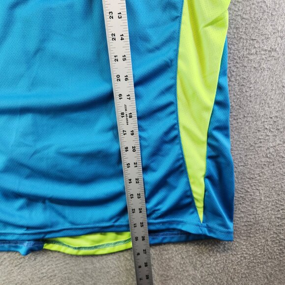 Canari Cycling Jersey Womens XL Blue Fusion Tee Performance Top Back Pockets New - Picture 11 of 13